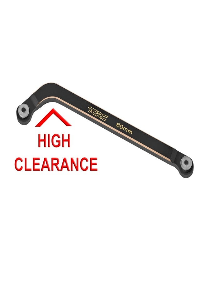 TCRC 8PCS Brass High Clearance Chassis Suspension Links Rod Linkage Set for Axial AX24 XC-11/24 RC Crawler Car Upgrade Parts,Black Coating - Image 3